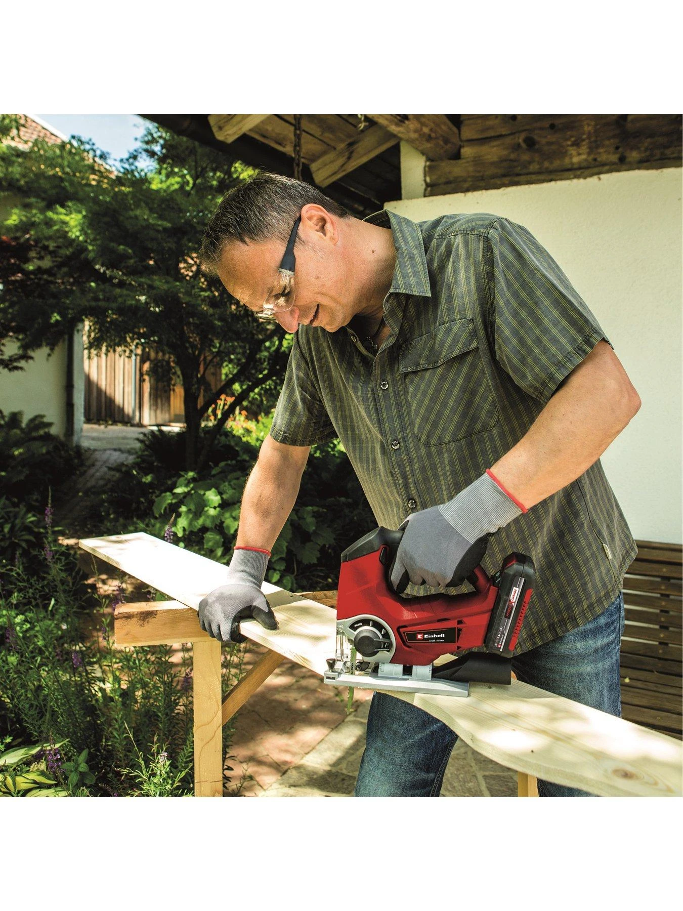 Einhell PXC 80mm Cordless Jigsaw - TE-JS 18 Li-Solo (18V Without Battery) 8 Einhell PXC 80mm Cordless Jigsaw - TE-JS 18 Li-Solo (18V Without Battery) - Image 6