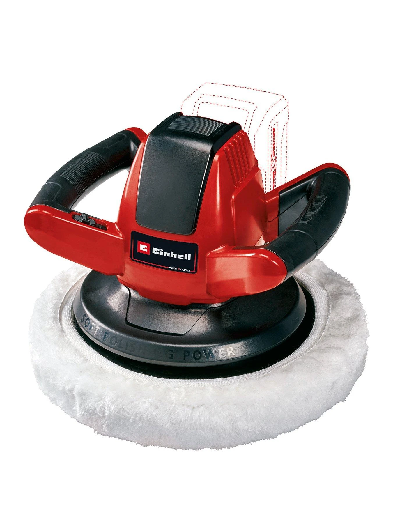 Einhell PXC Cordless Car Polisher - CE-CB 18/254 Li-Solo (18V Without Battery) 3 Einhell PXC Cordless Car Polisher - CE-CB 18/254 Li-Solo (18V Without Battery)