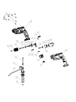 Einhell PXC Cordless Hammer Drill - TC-ID 18 Li- Solo (18V Without Battery) -Appliance Pro VIWPQ SQ6 0000000099 N A SLd4