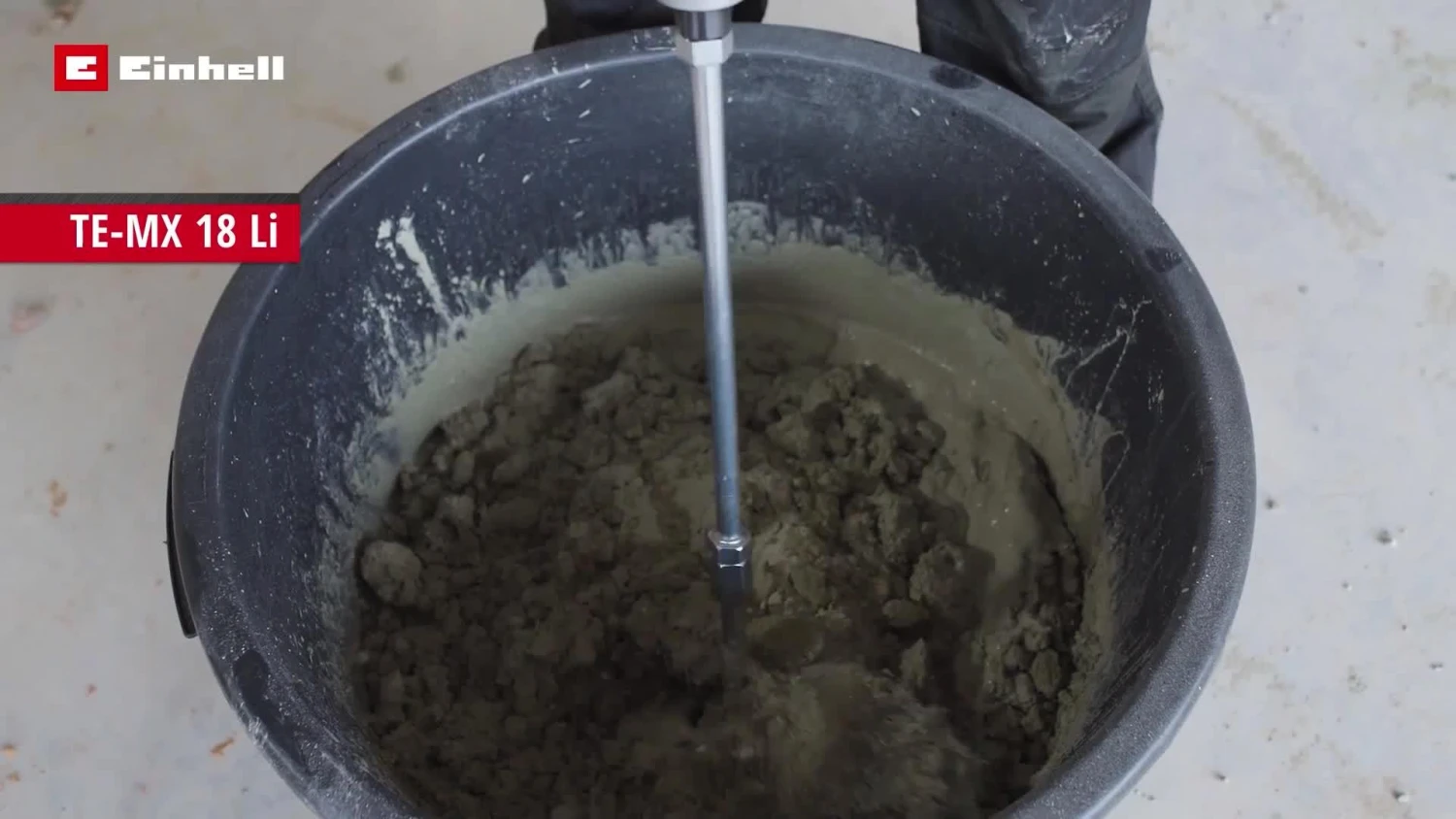 Einhell PXC Cordless Paint/Mortar Mixer - TE-MX 18 Li (18V Includes Battery) 6 Einhell PXC Cordless Paint/Mortar Mixer - TE-MX 18 Li (18V Includes Battery) - Image 4