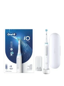 Oral B Oral-B IO4 White (+Travel Case + Refill Holder)