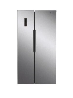 Candy CHSBSV5172XKN Slim Depth Total No Frost American Fridge Freezer - Stainless Steel