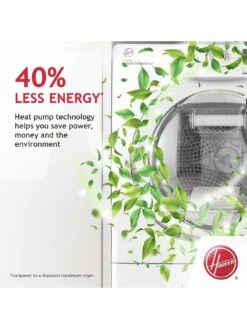 Hoover H-DRY 500 NDEH10A2TCE80 10kg Freestanding Heatpump Tumble Dryer - White With Chrome Door 13 Hoover H-DRY 500 NDEH10A2TCE80 10kg Freestanding Heatpump Tumble Dryer - White With Chrome Door -Appliance Pro VJ8XZ SQ4 0000000013 WHITE SLd2