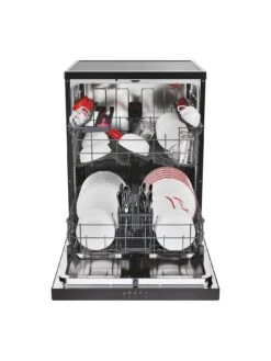 Hoover HF 3C7L0B-80 13 Place Full size Freestanding Dishwasher with WIFI - Black -Appliance Pro VJ8YH SQ3 0000000004 BLACK SLd1