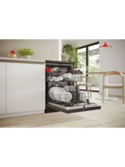 Hoover HF 3C7L0B-80 13 Place Full size Freestanding Dishwasher with WIFI - Black -Appliance Pro VJ8YH SQ6 0000000004 BLACK SLd4
