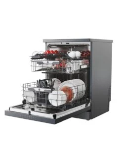 Hoover HF 5C7F0A-80 15 Place Full size Freestanding Dishwasher With WIFI - Anthracite -Appliance Pro VJ8YJ SQ4 0000000035 SILVER SLd2