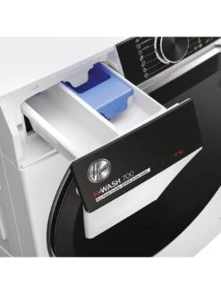 Hoover H-WASH 700 H7W 412MBC-80 12kg Load, 1400 Spin Washing Machine, A-rated - White With Chrome Door -Appliance Pro VJ8YP SQ4 0000000013 WHITE SLd2
