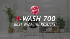 Hoover H-WASH 700 H7W 412MBC-80 12kg Load, 1400 Spin Washing Machine, A-rated - White With Chrome Door -Appliance Pro VJ8YP SQ8 0000000013 WHITE DVvL