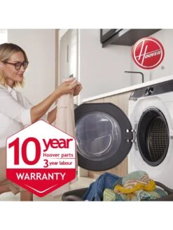 Hoover H-WASH 700 H7W 412MBCR-80 12kg Load, 1400 Spin Washing Machine, A-rated - Graphite With Chrome Door 14 Hoover H-WASH 700 H7W 412MBCR-80 12kg Load, 1400 Spin Washing Machine, A-rated - Graphite With Chrome Door -Appliance Pro VJ8YR SQ5 0000000527 GRAPHITE SLd3