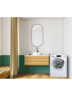 Candy Smart Pro CSS 69TWMCE/1-80 9Kg 1600 Rpm Washing Machine, A-rated - White With Chrome Door 14 Candy Smart Pro CSS 69TWMCE/1-80 9Kg 1600 Rpm Washing Machine, A-rated - White With Chrome Door -Appliance Pro VJ8YW SQ6 0000000013 WHITE SLd4