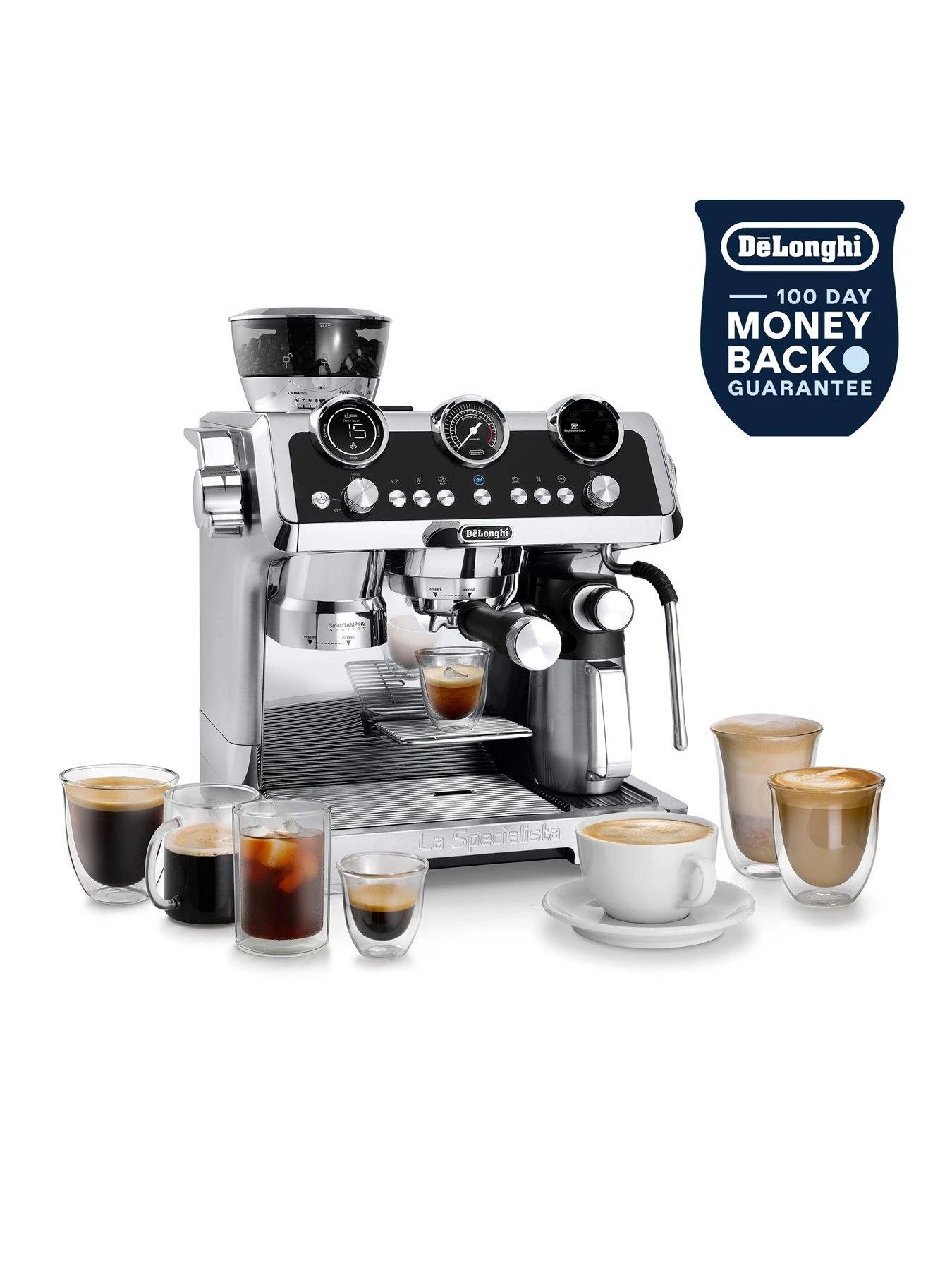DeLonghi La Specialista Maestro Manual Bean To Cup Coffee Machine With Cold Brew Technology- EC9865.M 5 DeLonghi La Specialista Maestro Manual Bean To Cup Coffee Machine With Cold Brew Technology- EC9865.M - Image 3