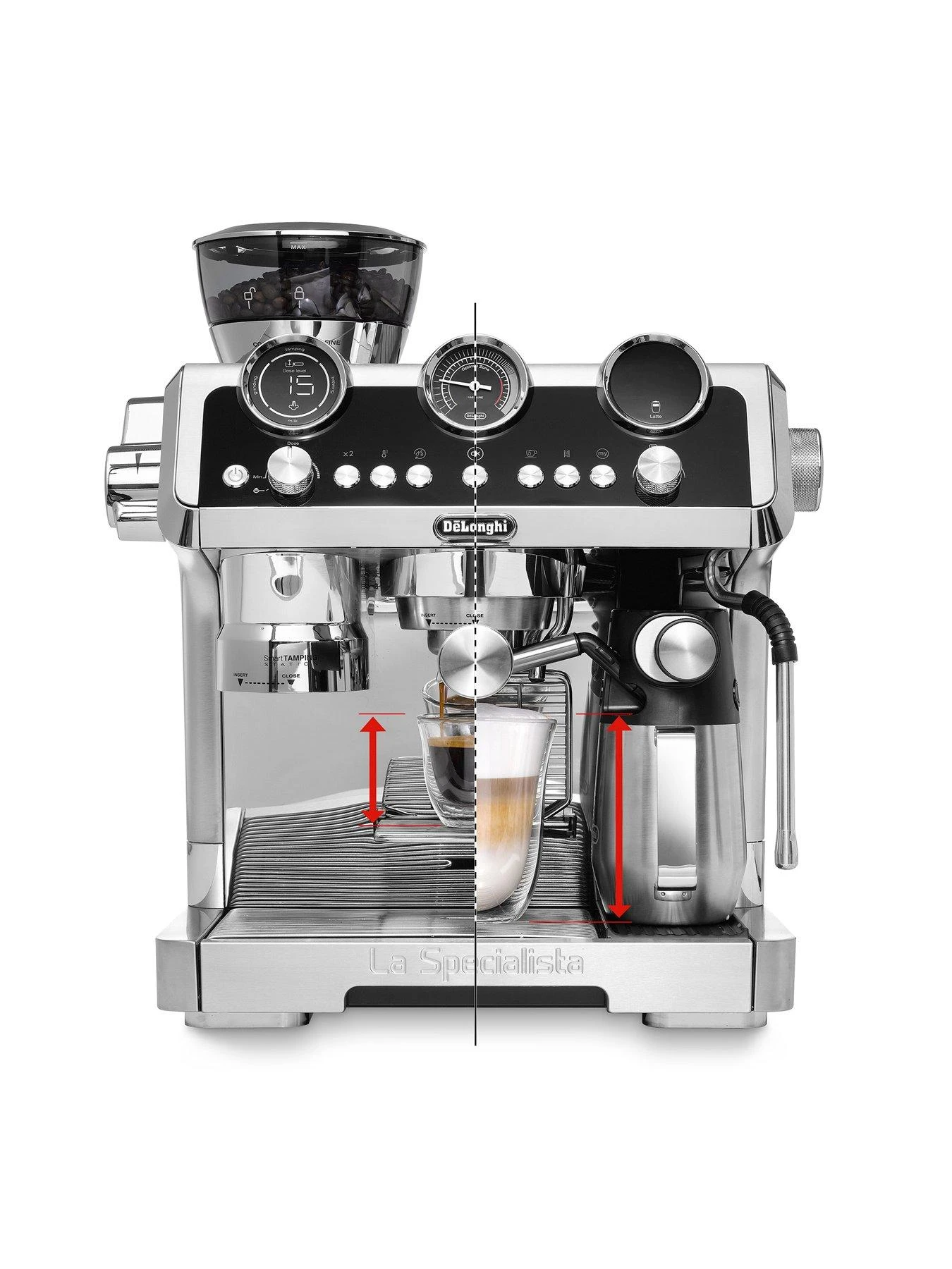 DeLonghi La Specialista Maestro Manual Bean To Cup Coffee Machine With Cold Brew Technology- EC9865.M 8 DeLonghi La Specialista Maestro Manual Bean To Cup Coffee Machine With Cold Brew Technology- EC9865.M - Image 6