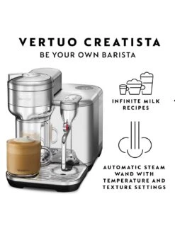 Nespresso Vertuo Creatista By Sage – Stainless Steel 12 Nespresso Vertuo Creatista By Sage – Stainless Steel -Appliance Pro VJKQW SQ3 0000000088 NO COLOR SLd1