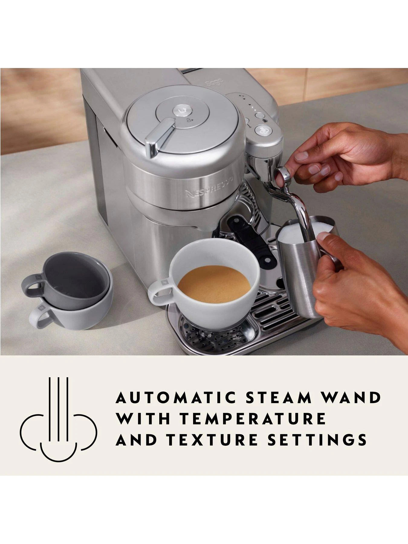 Nespresso Vertuo Creatista By Sage – Stainless Steel 7 Nespresso Vertuo Creatista By Sage – Stainless Steel - Image 5