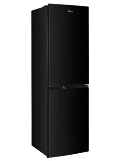 Swan SR156120B 55cm Wide, Total No Frost, 50/50 Split Fridge Freezer - Black -Appliance Pro VJW5A SQ2 0000000004 BLACK SLd