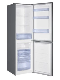 Swan SR156120I 55cm Wide, Total No Frost, 50/50 Split Fridge Freezer - Inox -Appliance Pro VJW5B SQ3 0000003629 INOX SLd1