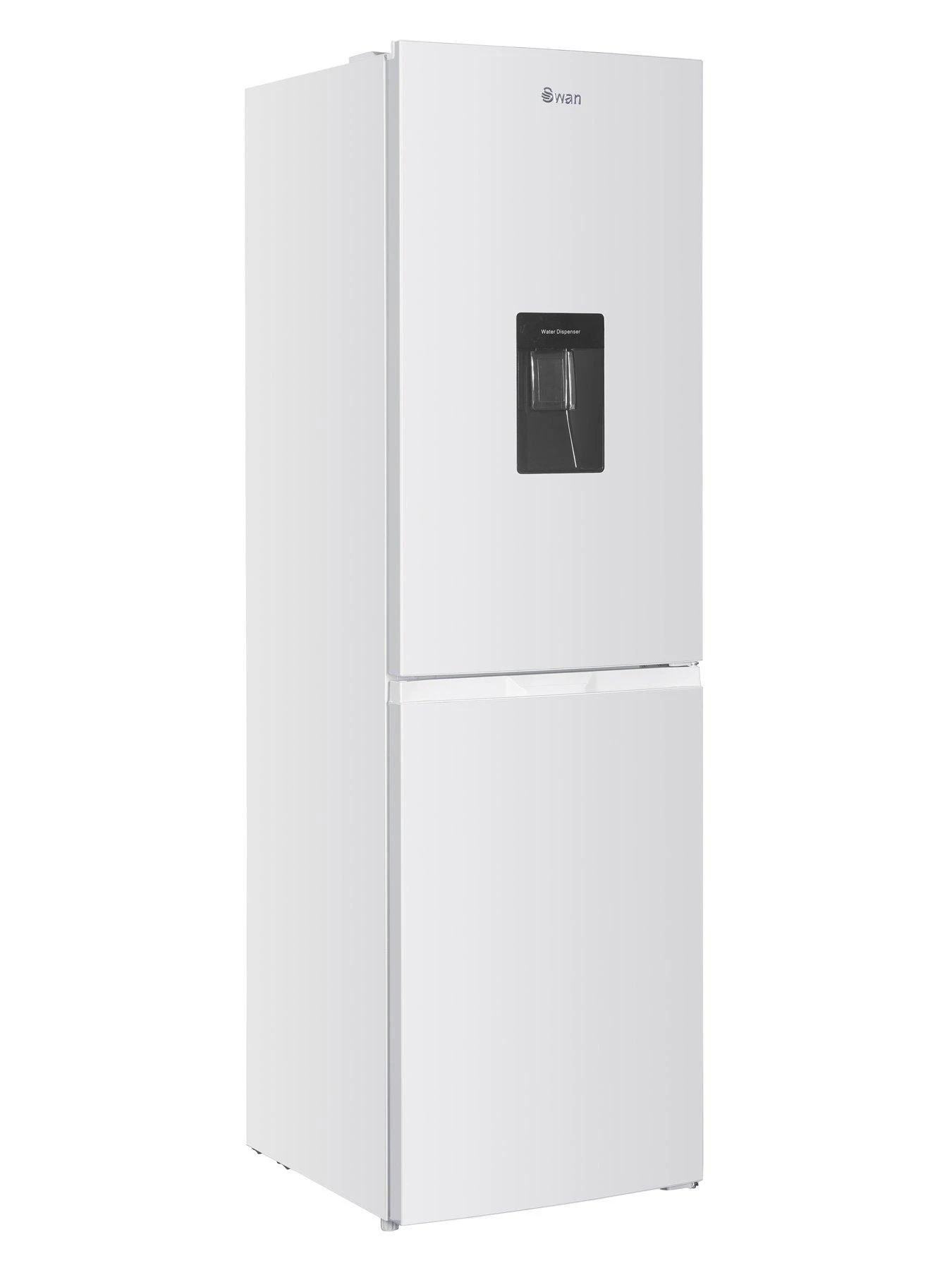 Swan SR156130W 55cm Wide, Total No Frost, 50/50 Split, Water Dispenser, Fridge Freezer - White 4 Swan SR156130W 55cm Wide, Total No Frost, 50/50 Split, Water Dispenser, Fridge Freezer - White - Image 2