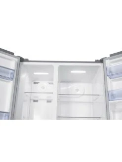 Swan SR156110I 91cm Wide, Total No Frost, American Style Fridge Freezer With Water Dispenser - Inox -Appliance Pro VJW5H SQ4 0000003629 INOX SLd2