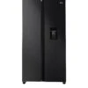 Swan SR156110DI 91cm Wide, Total No Frost, American -Style Fridge Freezer With Water Dispenser - Dark Inox -Appliance Pro VJW5I SQ1 0000000099 N A SLf