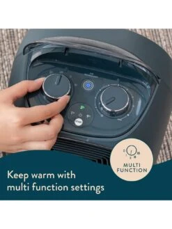 Dreamland Silent Power Pure Heater -Appliance Pro VK30D SQ3 0000000071 CHARCOAL SLd