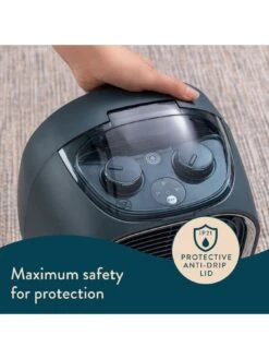 Dreamland Silent Power Pure Heater -Appliance Pro VK30D SQ4 0000000071 CHARCOAL SLd1