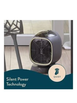 Dreamland Silent Power Eco Heater 9 Dreamland Silent Power Eco Heater -Appliance Pro VK30T SQ2 0000000004 BLACK SLf