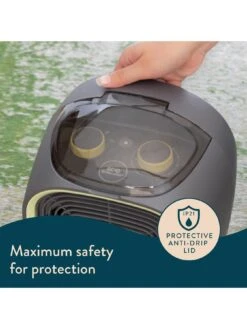 Dreamland Silent Power Eco Heater 11 Dreamland Silent Power Eco Heater -Appliance Pro VK30T SQ4 0000000004 BLACK SLd1