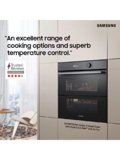 Samsung NV7B5750TAK NV7B5750TAK Series 5 Smart Oven With Dual Cook Flex And Air Fry - Black 11 Samsung NV7B5750TAK NV7B5750TAK Series 5 Smart Oven With Dual Cook Flex And Air Fry - Black -Appliance Pro VK3FX SQ3 0000000004 BLACK SLd1