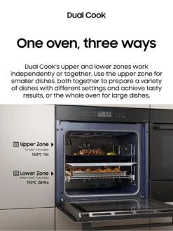 Samsung NV7B5750TAK NV7B5750TAK Series 5 Smart Oven With Dual Cook Flex And Air Fry - Black 12 Samsung NV7B5750TAK NV7B5750TAK Series 5 Smart Oven With Dual Cook Flex And Air Fry - Black -Appliance Pro VK3FX SQ4 0000000004 BLACK SLd2