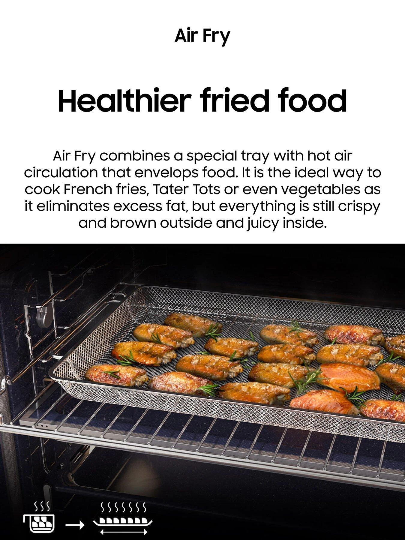 Samsung NV7B5750TAK NV7B5750TAK Series 5 Smart Oven With Dual Cook Flex And Air Fry - Black 7 Samsung NV7B5750TAK NV7B5750TAK Series 5 Smart Oven With Dual Cook Flex And Air Fry - Black - Image 5