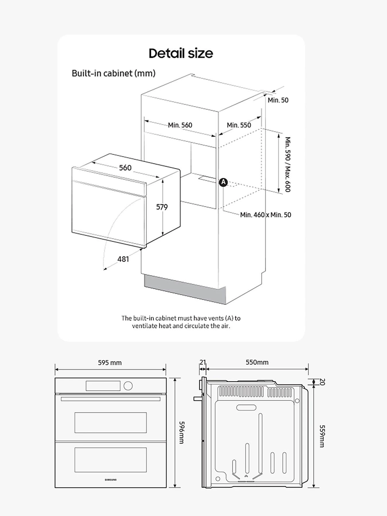 Samsung NV7B5750TAK NV7B5750TAK Series 5 Smart Oven With Dual Cook Flex And Air Fry - Black 9 Samsung NV7B5750TAK NV7B5750TAK Series 5 Smart Oven With Dual Cook Flex And Air Fry - Black - Image 7
