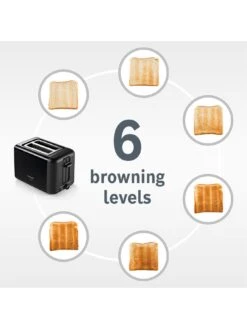 Bosch Design Line Toaster Black -Appliance Pro VKNYK SQ5 0000000099 N A SLd3