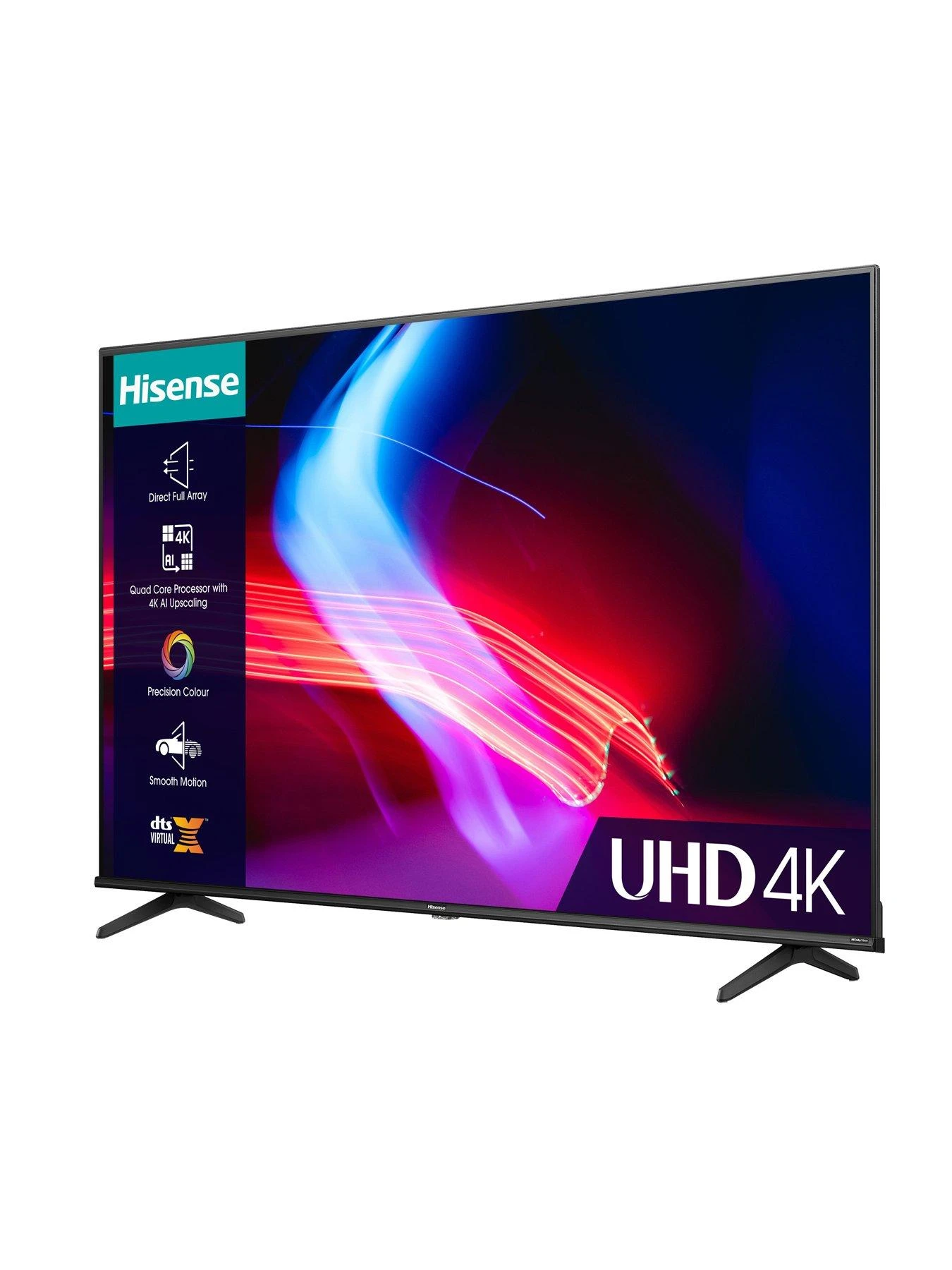 Hisense 43A6KTUK, 43 Inch, 4K Ultra HD, Smart TV 6 Hisense 43A6KTUK, 43 Inch, 4K Ultra HD, Smart TV - Image 4