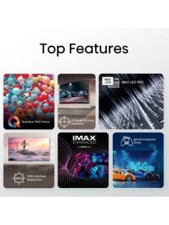 Hisense 55U8KQTUK, 55 Inch, Mini-LED, Ultra HD 4K, Smart TV -Appliance Pro VKT1U SQ5 0000000004 BLACK SLd1