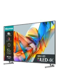 Hisense 65U6KQTUK, 65 Inch, 4K Ultra HD HDR, Mini-LED, Smart TV -Appliance Pro VKT1Y SQ3 0000000004 BLACK SLs