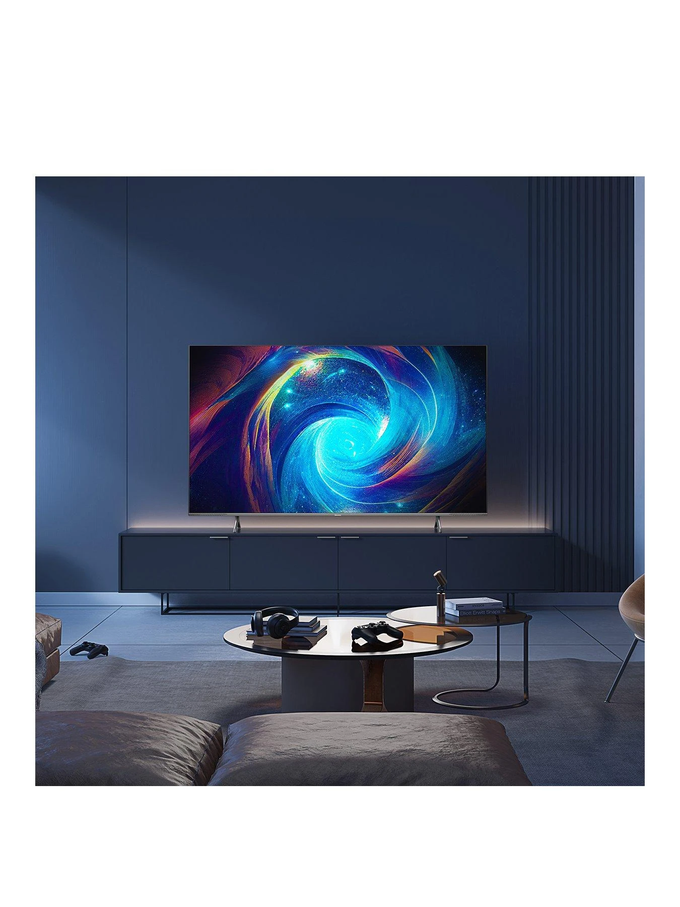 Hisense 65E7KQTUK Pro, 65 Inch, 4K Ultra HD, QLED, Smart TV 4 Hisense 65E7KQTUK Pro, 65 Inch, 4K Ultra HD, QLED, Smart TV - Image 2