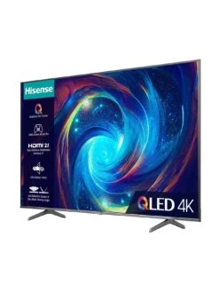 Hisense 55E7KQTUK Pro, 55 Inch, 4K Ultra HD, QLED, Smart TV 12 Hisense 55E7KQTUK Pro, 55 Inch, 4K Ultra HD, QLED, Smart TV -Appliance Pro VKT22 SQ4 0000000004 BLACK SLd