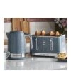 Russell Hobbs Inspire Grey Kettle & Toaster Bundle 1 Russell Hobbs Inspire Grey Kettle & Toaster Bundle -Appliance Pro VL0KD SQ1 0000000005 GREY SLf