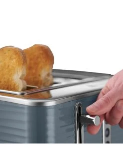 Russell Hobbs Inspire Grey Kettle & Toaster Bundle -Appliance Pro VL0KD SQ5 0000000005 GREY SLd3