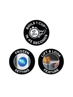 Russell Hobbs Inspire Grey Kettle & Toaster Bundle -Appliance Pro VL0KD SQ7 0000000005 GREY ICf