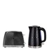 Russell Hobbs Textured Black Kettle & Toaster Bundle 1 Russell Hobbs Textured Black Kettle & Toaster Bundle -Appliance Pro VL0KE SQ1 0000000004 BLACK SLf