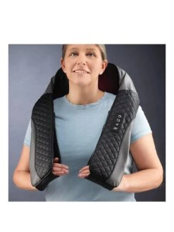 The Source Wellbeing Shiatsu Neck Massager With Arm Loops