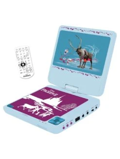 Disney Frozen Frozen Portable DVD Player 7" Rotative Screen With USB Port And Earphones