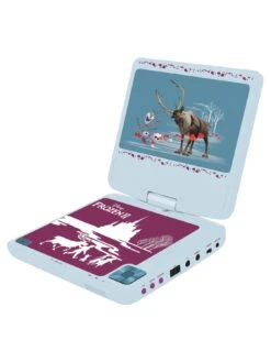 Disney Frozen Frozen Portable DVD Player 7" Rotative Screen With USB Port And Earphones -Appliance Pro VLIJX SQ3 0000000099 N A SLd