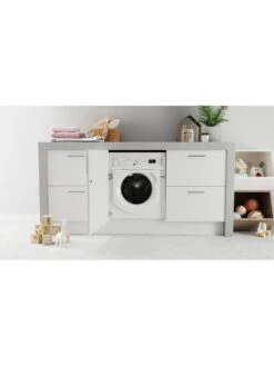 Indesit BIWDIL861485 8kg Integrated Washer Dryer 11 Indesit BIWDIL861485 8kg Integrated Washer Dryer -Appliance Pro VLLQF SQ3 0000000013 WHITE SLd1