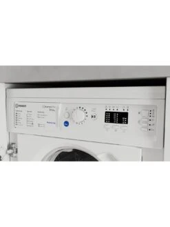 Indesit BIWDIL861485 8kg Integrated Washer Dryer 15 Indesit BIWDIL861485 8kg Integrated Washer Dryer -Appliance Pro VLLQF SQ7 0000000013 WHITE ICf