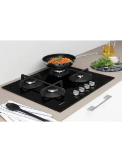 Indesit ING61TBK 60cm Integrated Gas Hob 15 Indesit ING61TBK 60cm Integrated Gas Hob -Appliance Pro VLLS4 SQ7 0000000004 BLACK ICf