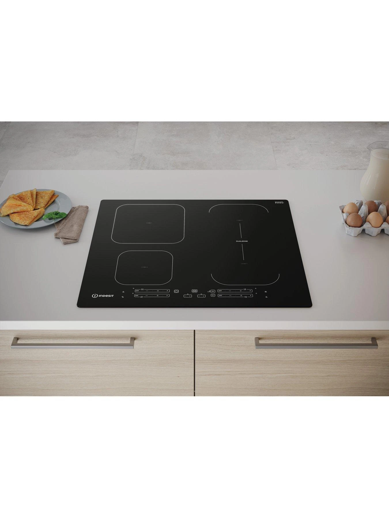 Indesit IB88B60NE 60cm Integrated Induction Hob 4 Indesit IB88B60NE 60cm Integrated Induction Hob - Image 2