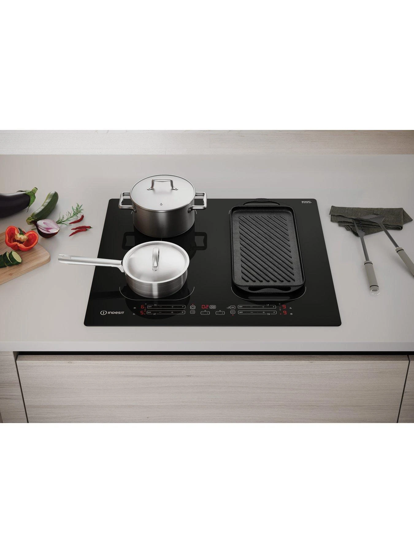 Indesit IB88B60NE 60cm Integrated Induction Hob 5 Indesit IB88B60NE 60cm Integrated Induction Hob - Image 3