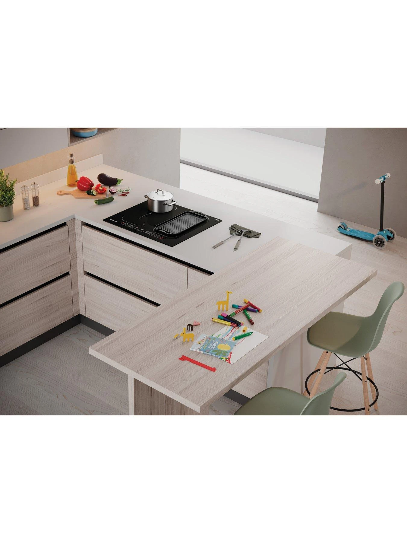 Indesit IB88B60NE 60cm Integrated Induction Hob 7 Indesit IB88B60NE 60cm Integrated Induction Hob - Image 5